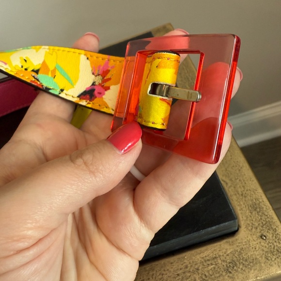 Kate Spade Reversible Printed Trouser Belt - Picture 7 of 12